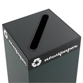 Safco Public Square Paper Slot Lid for Recycling Receptacle Base