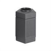 Safco Canmeleon Series Pentagon Indoor/Outdoor Receptacle (Small)