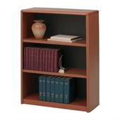 Safco 3-Shelf ValueMate® Economy Bookcase in Cherry