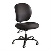 Safco Alday 24/7 Armless Task Chair in Black