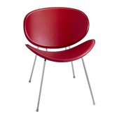 Safco Sy™ Guest Chair Red in Red
