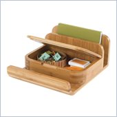 Safco Bamboo Small Organizer in Natural (Set of 4)