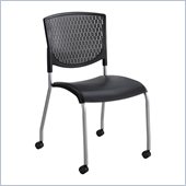 Safco Vio™ Guest Chair in Black (Set of 2)