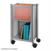 Safco Impromptu® Mobile Storage Center in Metallic Gray