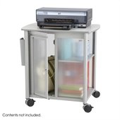 Safco Impromptu® Personal Mobile Storage Center in Metallic Gray