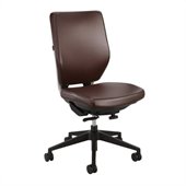 Safco Sol Task Chair in Brown Vinyl
