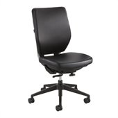 Safco Sol Task Chair in Black Vinyl