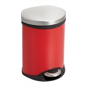 Safco Step-On Medical Receptacle - 1.5 Gallon in Red
