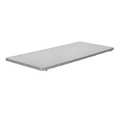 Safco Impromptu Mobile Training Table Rectangle Top 48x24 in Gray
