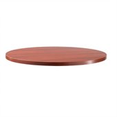 Safco RSVP Round Table Top in Cherry