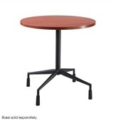 Safco RSVP Fixed Base 29.5 Diameter with 4 Levelers in Black