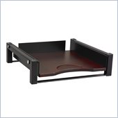 Safco Single Tray Flipper Cabinet Organizer in Mahogany