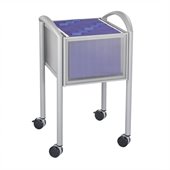 Safco Impromptu Open Top Mobile File in Gray
