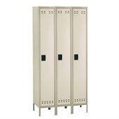 Safco Single Tier Locker 3 Column in Tan