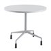 Safco RSVP 29.5 Fixed Base and 36x36x1 Top in Silver and Gray