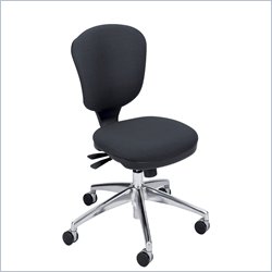 Safco Metro Mid Back Task Chair in Black
