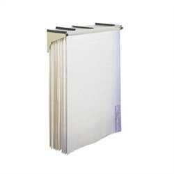 Safco Metal Hanging Files Wall File Rack in Tropic Sand