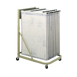 Safco Mobile File Stand for Hanging Clamps