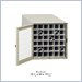 Safco 44"D 36 Compartment Metal Roll Files Cabinet in Tropic Sand