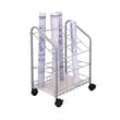 ADD TO YOUR SET: Safco Tubular Steel Wire Roll File -12 Compartments