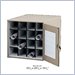 Safco 16 Compartment Corrugated Fiberboard Small Roll Files in Tropic Sand