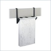 Safco Cubicle Wall Hanging Metal File Rack in Black