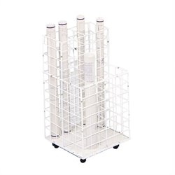 Safco 4 Compartment Wire Roll File