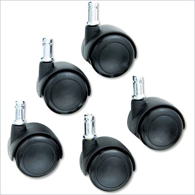 Safco Hard Casters (Set of 5)