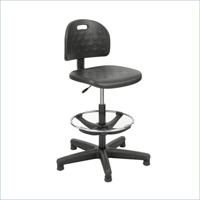 Safco Economy Workbench Chair in Black