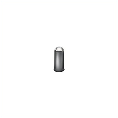 Safco Black Speckle Push Top Dome Receptacle