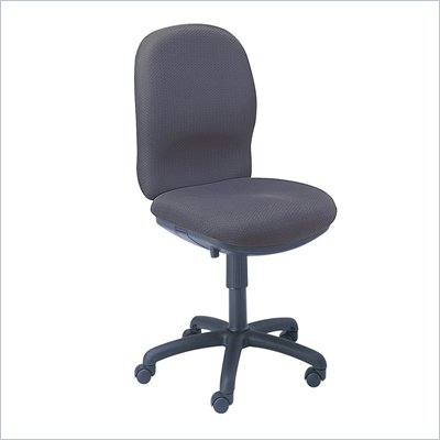 Safco Ambition High Back Chair in Charcoal