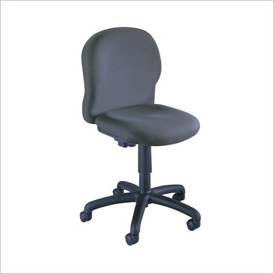 Safco Ambition Mid Back Chair in Charcoal
