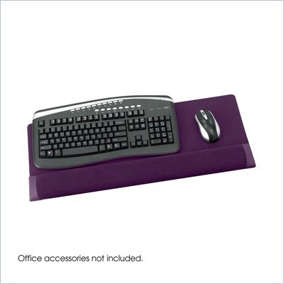 Safco Remedease Plum Combination Wrist Rest (Set of 12)