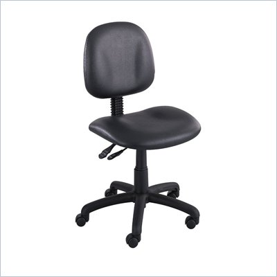 Safco Cava Task Chair in Black Vinyl