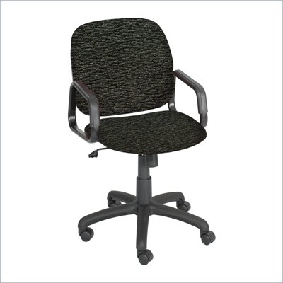 Safco Cava Urth High Back Chair in Black