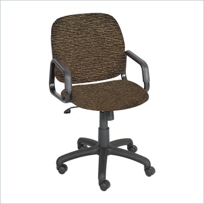 Safco Cava Urth High Back Chair in Brown