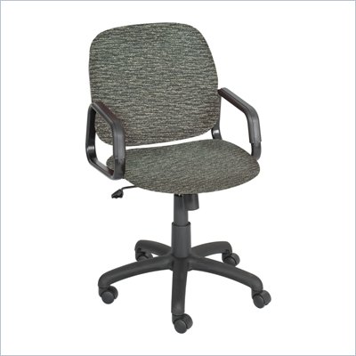 Safco Cava Urth High Back Chair in Gray