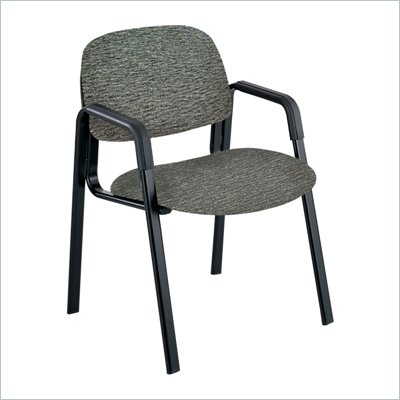 Safco Cava Urth Straight Leg Guest Chair in Gray