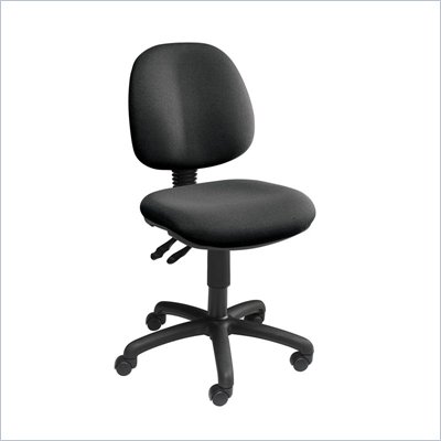 Safco Choices Black Mid Back Chair