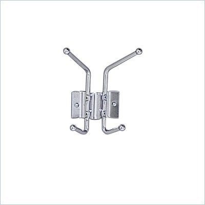 Safco 2 Hook Wall Coat Rack Hook (Set of 12)