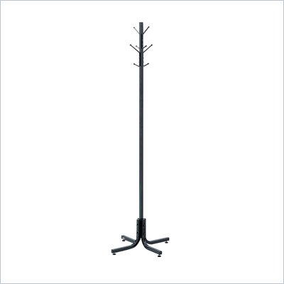 Safco Black Standing Coat Rack