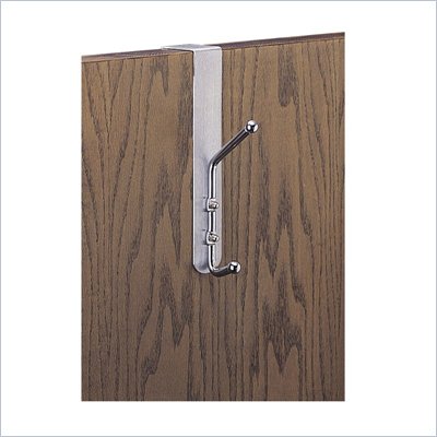Safco Over-The-Door Wall Coat Rack Hook (Set of 12)