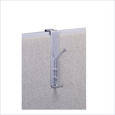 Safco Over-The-Panel Wall Coat Rack Hook (Set of 12)