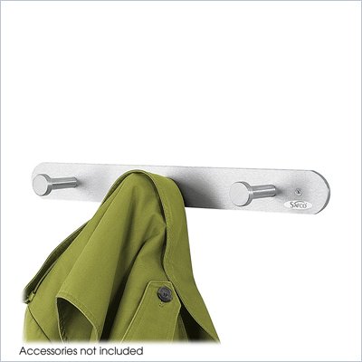 Safco Nail Head 3 Hook Wall Coat Rack Hook (Set of 12)