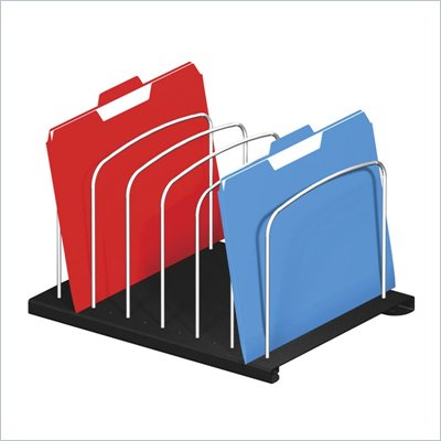 Safco 6 Section Adjustable Wire Rack, Set of 6