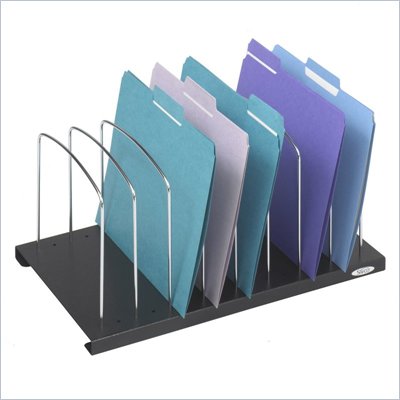 Safco 8 Section Adjustable Wire Rack, Set of 6