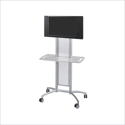 Safco Impromptu® Flat Panel TV Cart in Gray