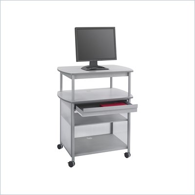 Safco Impromptu® AV Cart in Gray