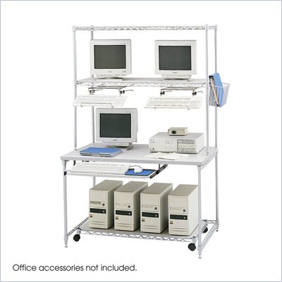 Safco Wire LAN Workstation