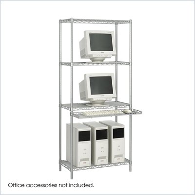 Safco 30"W Wire LAN Management System